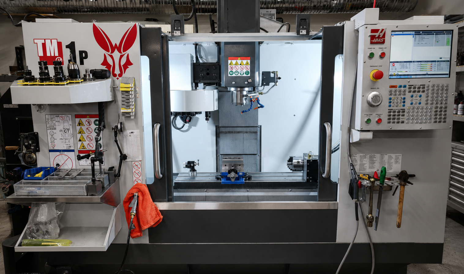 Haas TM-1P machine photo
